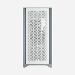 Corsair 4000D Airflow Midi Tower Blanc (CC-9011201-WW) ATX, Micro-ATX, Mini-ITX, 2x3.5", 2x2.5", 2x120mm, USB 3.2 Gen 1/Gen 2, Acier/Verre trempé - Miniature 2