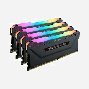 Corsair Vengeance RGB Pro 64Go (4x16Go) DDR4 3200MHz CL16 288-pin DIMM XMP 2.0 Compatible Intel 300/X299 AMD X570/TRX40 - Miniature 2