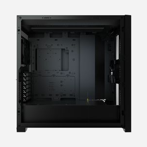Corsair 5000D AIRFLOW - Boîtier PC Midi Tower Noir, ATX/EATX/microATX/Mini-ITX, 2x3.5", 4x2.5", 2x120mm, USB 3.2 Gen1/Gen2, Acier/Verre Trempé, 245x520x520mm - Miniature 4