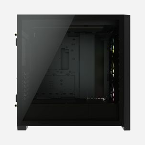 Corsair iCUE 5000X RGB - Boîtier PC Midi Tower Noir, Acier/Verre Trempé, ATX/EATX/mATX/ITX, 2x3.5", 4x2.5", USB 3.2 Gen 1/2, 3x120mm avant - Miniature 3