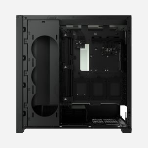 Corsair iCUE 5000X RGB - Boîtier PC Midi Tower Noir, Acier/Verre Trempé, ATX/EATX/mATX/ITX, 2x3.5", 4x2.5", USB 3.2 Gen 1/2, 3x120mm avant - Miniature 5