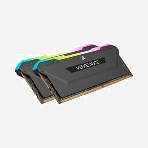 Corsair Vengeance RGB Pro 32Go (2x16Go) DDR4 3200MHz CL16 DIMM 288-Pin XMP 2.0 compatible Intel/AMD - CMH32GX4M2E3200C16