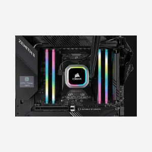 Corsair Vengeance RGB Pro 32Go (2x16Go) DDR4 3200MHz CL16 DIMM 288-Pin XMP 2.0 compatible Intel/AMD - CMH32GX4M2E3200C16 - Miniature 4