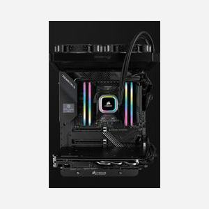 Corsair Vengeance RGB Pro 32Go (2x16Go) DDR4 3200MHz CL16 DIMM 288-pin, radiateur intégré, compatible Intel XMP 2.0, tension 1.35V - Miniature 3