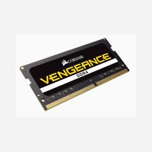 Corsair Vengeance 16Go DDR4 3200MHz SO-DIMM 260-Pin, Module 1x16Go, CL22, 1.2V pour Ordinateur Portable, Radiateur Noir - CMSX16GX4M1A3200C22
