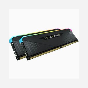 Corsair Vengeance RGB 16GB (2x8GB) DDR4 3600MHz CL18 DIMM 288-Pin 1.35V XMP 2.0 Compatible Intel/AMD Rétroéclairage Multicolore Noir