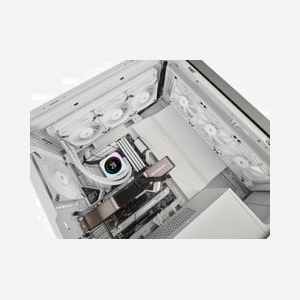 Corsair AF120 ELITE - Ventilateur 120mm Blanc, 400-1850 RPM, 59.1 CFM, 1.93 mmH2O, Palier FDB, 120x120x25mm, Boîtier PC - CO-9050142-WW - Miniature 4