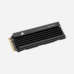 Corsair MP600 PRO LPX 2To SSD M.2 PCIe 4.0 NVMe 1.4 3D TLC NAND Lecture 7100Mo/s Ecriture 6800Mo/s AES 256-bit Console de jeux