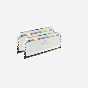 Corsair Dominator DDR5 32Go (2x16Go) 6200MHz CL36 DIMM 288-pin ECC XMP 3.0 avec Radiateur et Rétroéclairage RGB pour Intel 600 Series