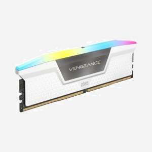 Corsair Vengeance RGB 64 Go (2x32 Go) DDR5 5200 MHz DIMM 288-pin, Latence CAS 40, 1.25V, Intel XMP 3.0, Radiateur, Rétroéclairage Multicolore CMH64GX5M2B5200C40W - Miniature 3