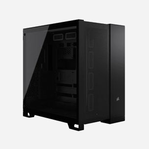 Corsair 6500D AIRFLOW Midi Tower Noir (CC-9011259-WW) ATX, 3x3.5", 3x2.5", 11 slots, façade mesh, radiateurs 360mm, USB 3.2 Gen 1/Gen 2, 328x481x496mm - Miniature 2