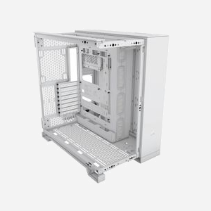 Corsair 6500D AIRFLOW Blanc - Boîtier PC Midi Tower ATX - 3x3.5" & 3x2.5" - Radiateur avant 360mm max - USB 3.2 Gen1/Gen2 - CC-9011260-WW - Miniature 3