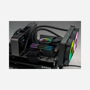 Corsair Dominator 64Go (2x32Go) DDR5 6600MHz CL32 DIMM 288-Pin avec Radiateur et RGB - Compatible PC/Serveur, Intel XMP 3.0 - CMT64GX5M2B6600C32 - Miniature 2