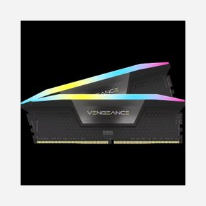 Corsair Vengeance RGB DDR5 32Go (2x16Go) 6400MHz CL36 DIMM 288-Pin avec XMP 3.0, radiateur et rétroéclairage multicolore CMH32GX5M2B6400C36 - Miniature 2