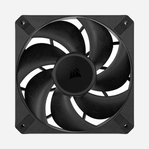 Ventilateur Corsair RS120 MAX 12cm Noir (Kit de 3) - 120x120x30mm, 2000 tr/min, 72 CFM, 4.2 mmH2O, 29.5 dB(A), Connecteur 4-Pin PWM - Miniature 2