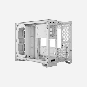 Corsair 2500D AIRFLOW Blanc - Boîtier PC Midi Tower ATX, 2x3.5", 2x2.5", 4 slots d'extension, USB 3.2 Gen1/Gen2, Radiateur avant 360mm, 304x469x376mm - Miniature 5