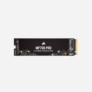 Corsair MP700 PRO 1 To SSD M.2 2280 PCIe 5.0 NVMe 2.0 3D TLC NAND - Lecture 11700 Mo/s, Écriture 9600 Mo/s, IOPS 1500K RND4K
