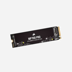 Corsair MP700 PRO 1 To SSD M.2 2280 PCIe 5.0 NVMe 2.0 3D TLC NAND - Lecture 11700 Mo/s, Écriture 9600 Mo/s, IOPS 1500K RND4K - Miniature 4