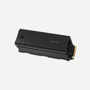 Corsair MP700 PRO 1 To SSD M.2 PCIe 5.0 NVMe 2.0 3D TLC NAND 2280 Lecture 11700Mo/s Écriture 9600Mo/s Radiateur CSSD-F1000GBMP700PRO - Miniature 3