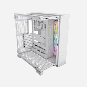 Corsair iCUE LINK 6500X RGB - Boîtier PC Midi Tower Blanc - ATX - 3x 3.5" & 3x 2.5" - Radiateur Avant 120-360mm - USB 3.2 Gen 1/Gen 2 - Miniature 2