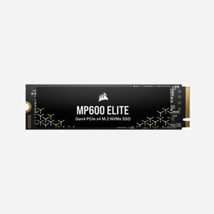 Corsair MP600 ELITE 1 To SSD M.2 2280 PCIe 4.0 NVMe 1.4 3D TLC - Lecture 7000 Mo/s, Ecriture 6500 Mo/s - TBW 1200 - Windows/macOS/Linux - Miniature 3