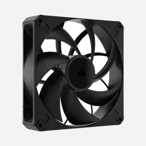 Ventilateur Corsair RS140 MAX 140mm Noir, 1600 RPM, 31 dB(A), 27.5-104 CFM, 0.2-2.4 mmH2O, Connecteur 4-Pin PWM, Dimensions 140x140x30 mm