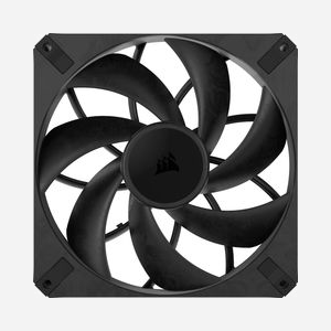Ventilateur Corsair RS140 MAX 140mm Noir, 1600 RPM, 31 dB(A), 27.5-104 CFM, 0.2-2.4 mmH2O, Connecteur 4-Pin PWM, Dimensions 140x140x30 mm - Miniature 2
