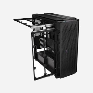 Corsair 9000D RGB AIRFLOW Full Tower Noir - Boîtier PC Acier/Verre Trempé - ATX - Ventilateurs 120/140/200mm - Radiateurs jusqu'à 480mm - USB 3.2 Gen 1/Gen 2 - Miniature 2