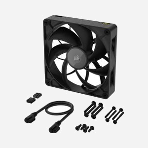 Corsair iCUE LINK RX140 MAX Ventilateur 140mm PWM 300-1600 RPM Noir - 27.5-103.5 CFM - Pression d'air 0.2-2.39 mmH2O - 10-31 dBA - Miniature 2