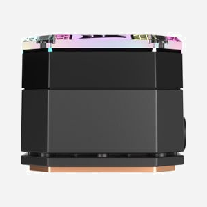 Corsair CW-9060069-WW Refroidisseur liquide CPU tout-en-un 140mm, 500-1700 RPM, 19.5-89 CFM, compatible sockets Intel LGA 115x/1200/2011/2066 & AMD AM4/sTR4/sTRX4 - Miniature 4