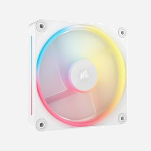 Ventilateur Corsair iCUE LINK LX120-R RGB 120mm Blanc, 2400 tr/min, 70 CFM, 35.1 dB, Pression 3.8 mmH2O, 18 LED RGB, CO-9051053-WW - Miniature 1