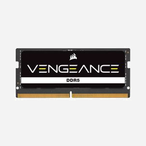 Corsair Vengeance 32GB DDR5 SO-DIMM 5200MHz CL44 Module Mémoire 1x32GB 262-pin pour Ordinateur Portable, Tension 1.1V, Profil SPD, CMSX32GX5M1A5200C44 - Miniature 1