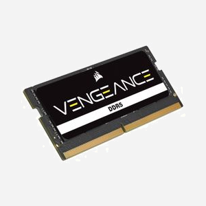 Corsair Vengeance 32GB DDR5 SO-DIMM 5200MHz CL44 Module Mémoire 1x32GB 262-pin pour Ordinateur Portable, Tension 1.1V, Profil SPD, CMSX32GX5M1A5200C44 - Miniature 2