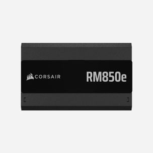 Corsair RM850e - Alimentation 850W ATX Modulaire - Certification 80 PLUS Gold - Ventilateur 120mm - Condensateurs 105°C - Connecteur ATX 24-pin - Miniature 4