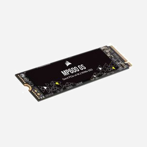 Corsair MP600 GS 1To SSD M.2 PCIe 4.0 NVMe 1.4 3D TLC NAND Lecture 4800Mo/s Écriture 3900Mo/s 800K/580K IOPS AES 256-bit TBW 600 - Miniature 2