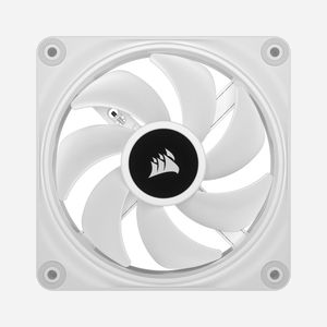 Corsair Kit 3 Ventilateurs PC 120mm Blanc (CO-9051006-WW) 400-2400RPM, 16.44-63.1 CFM, 0.17-3.8 mmH2O, LED RGB, 120x120x25mm - Miniature 2