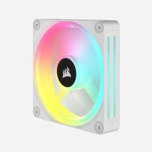 Corsair Kit 3 Ventilateurs PC 120mm Blanc (CO-9051006-WW) 400-2400RPM, 16.44-63.1 CFM, 0.17-3.8 mmH2O, LED RGB, 120x120x25mm - Miniature 5