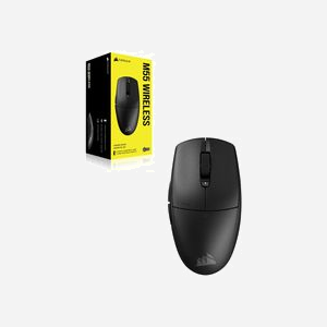 Corsair M55 Souris Gaming Droitier Optique 24000 DPI RF Wireless + Bluetooth + USB Type-A, 6 Boutons Programmables, 54g, Autonomie 400h - Miniature 2