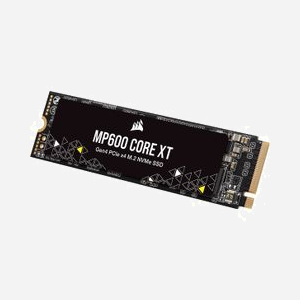 Corsair MP600 CORE XT 1 To SSD M.2 PCIe 4.0 NVMe 1.4 QLC 3D NAND 2280 Lecture 5900 Mo/s Écriture 5000 Mo/s pour PC/Ordinateur portable