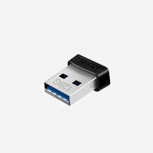 Lexar JumpDrive S47 128 Go USB Type-A 3.2 Gen 1 Noir : Vitesse 250 Mo/s, Protection par Mot de Passe, Dimensions 14.9x17.3x7.45mm, Poids 2.12g - Miniature 2