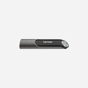 Lexar JumpDrive P30 256 Go USB 3.2 Gen 1 Type-A, Lecture/Écriture 450 Mo/s, Slide, AES 256-bit, Noir/Gris, Boîtier Métal, 78.2x21x11.8mm - Miniature 3