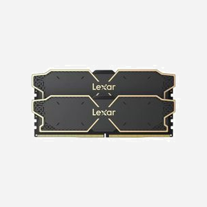 Lexar DDR5 32GB (2x16GB) 6000MHz CL38 288-pin DIMM avec Radiateur, XMP 3.0, AMD EXPO, On-Die ECC, 1.35V, LD5U16G60C38LG-RGD - Miniature 1