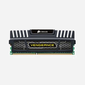 Corsair Vengeance 8GB DDR3 1600MHz DIMM 240-pin CL10, Module Unique 1x8GB, Radiateur, 1.5V, PC/Serveur - CMZ8GX3M1A1600C10