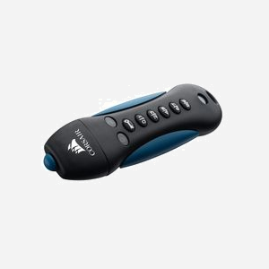 Corsair Padlock 3 64GB USB Type-A 3.2 Gen 1 (3.1 Gen 1) Noir/Bleu - Mémoire Flash 64 Go, Format Casquette, Protection par Mot de Passe, 150g - Miniature 2