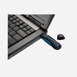 Corsair Padlock 3 64GB USB Type-A 3.2 Gen 1 (3.1 Gen 1) Noir/Bleu - Mémoire Flash 64 Go, Format Casquette, Protection par Mot de Passe, 150g - Miniature 4