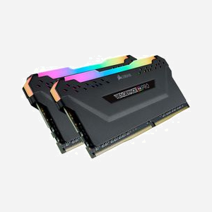 Corsair Vengeance RGB 16Go (2x8Go) DDR4 3200MHz CL16 DIMM 288-pin XMP 2.0 Radiateur Noir pour PC/Serveur - Miniature 2