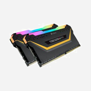 Corsair Vengeance RGB Pro 16Go (2x8Go) DDR4 3200MHz CL16 288-pin DIMM XMP 2.0 Radiateur RGB - CMW16GX4M2C3200C16-TUF