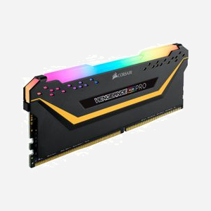 Corsair Vengeance RGB Pro 16Go (2x8Go) DDR4 3200MHz CL16 288-pin DIMM XMP 2.0 Radiateur RGB - CMW16GX4M2C3200C16-TUF - Miniature 3