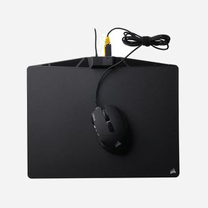Corsair MM800 RGB Polaris - Tapis de Souris Gaming Noir 350x260x5mm, Surface Micro-Texturée, 15 Zones RGB, Port USB 2.0, Base Antidérapante - Miniature 5