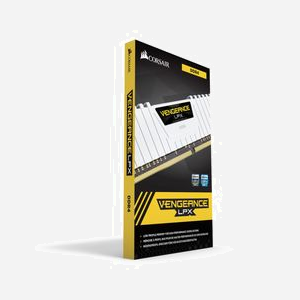 Corsair Vengeance LPX 16GB (2x8GB) DDR4 3200MHz CL16 DIMM 288-Pin Blanc, radiateur aluminium, XMP 2.0, 1.2V/1.35V, CMK16GX4M2B3200C16W - Miniature 5